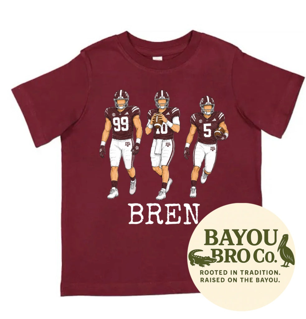 Texas A&M Football Personalized Tee