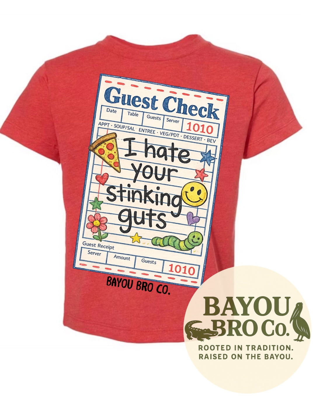 I Hate Your Stinking Guts Graphic Tee Drop 4