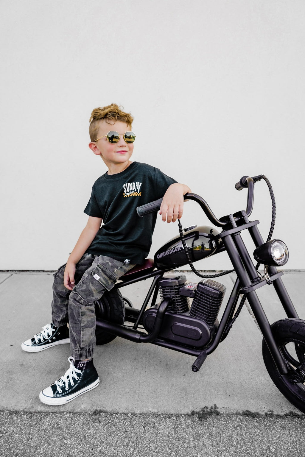 Sunday Crusin'-Graphic Bamboo Tee-