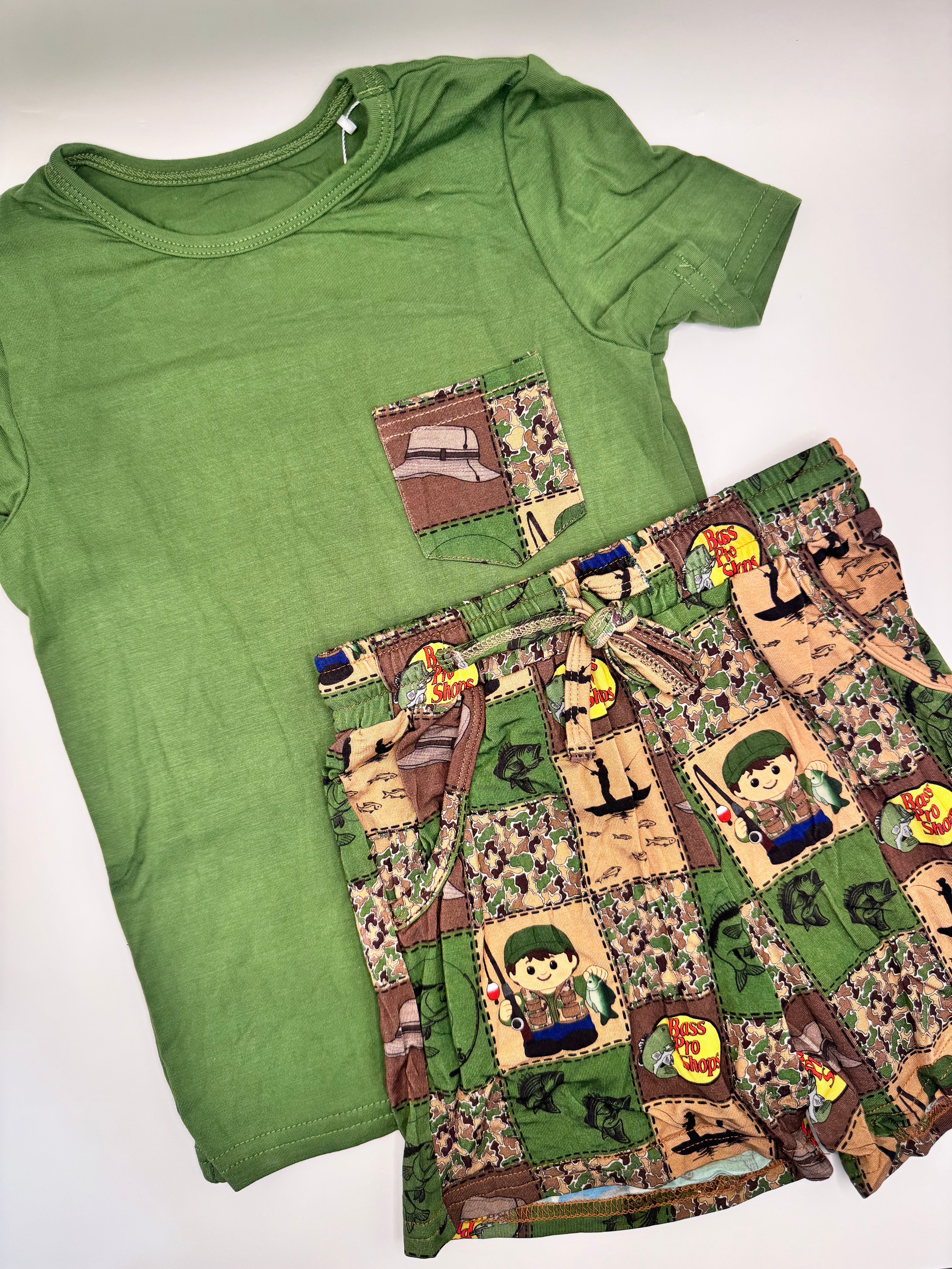 LP Camo Patchwork Bamboo Set