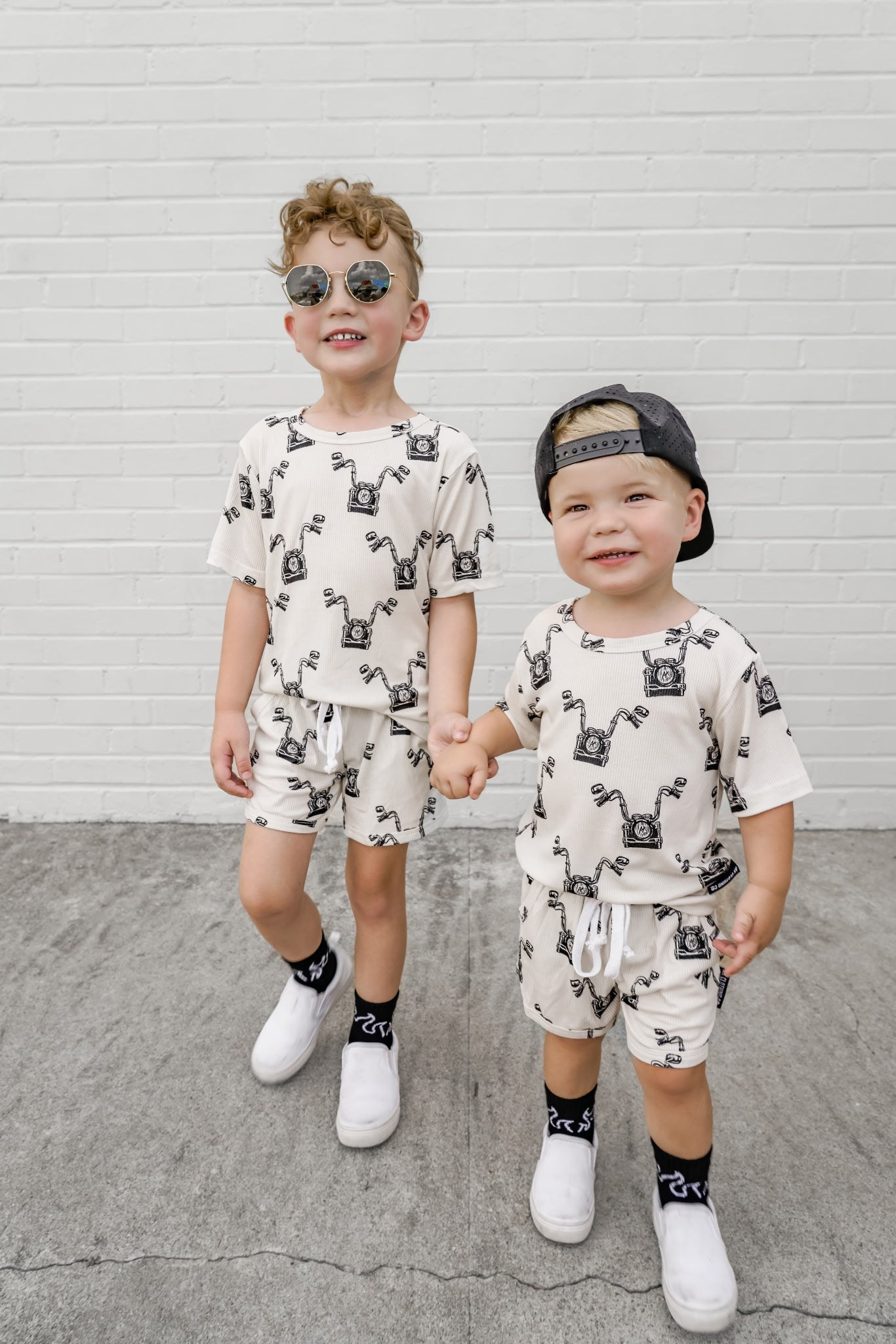 All gas-Ribbed Bamboo set