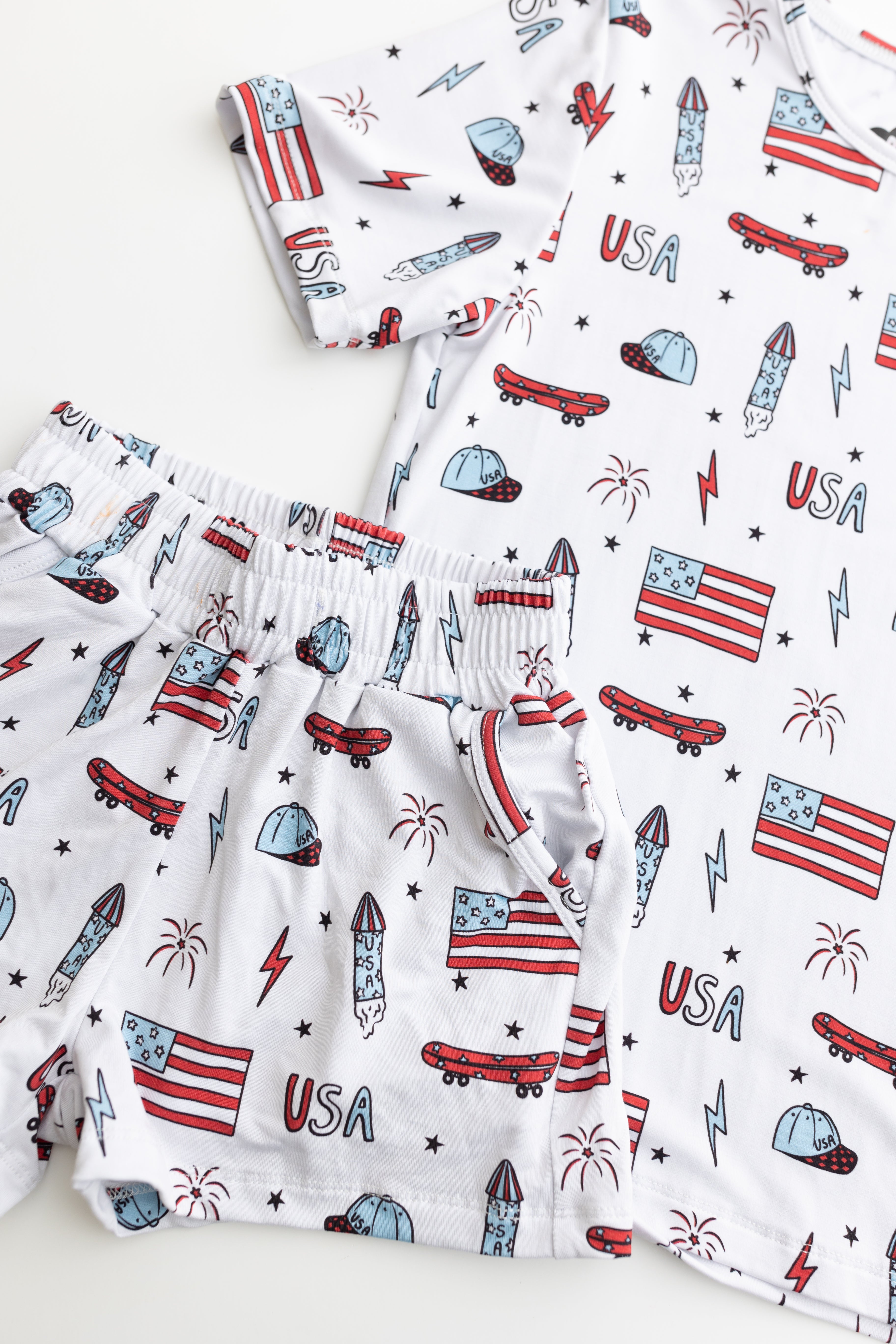 Retro 4OJ daywear bamboo set- PRE ORDER