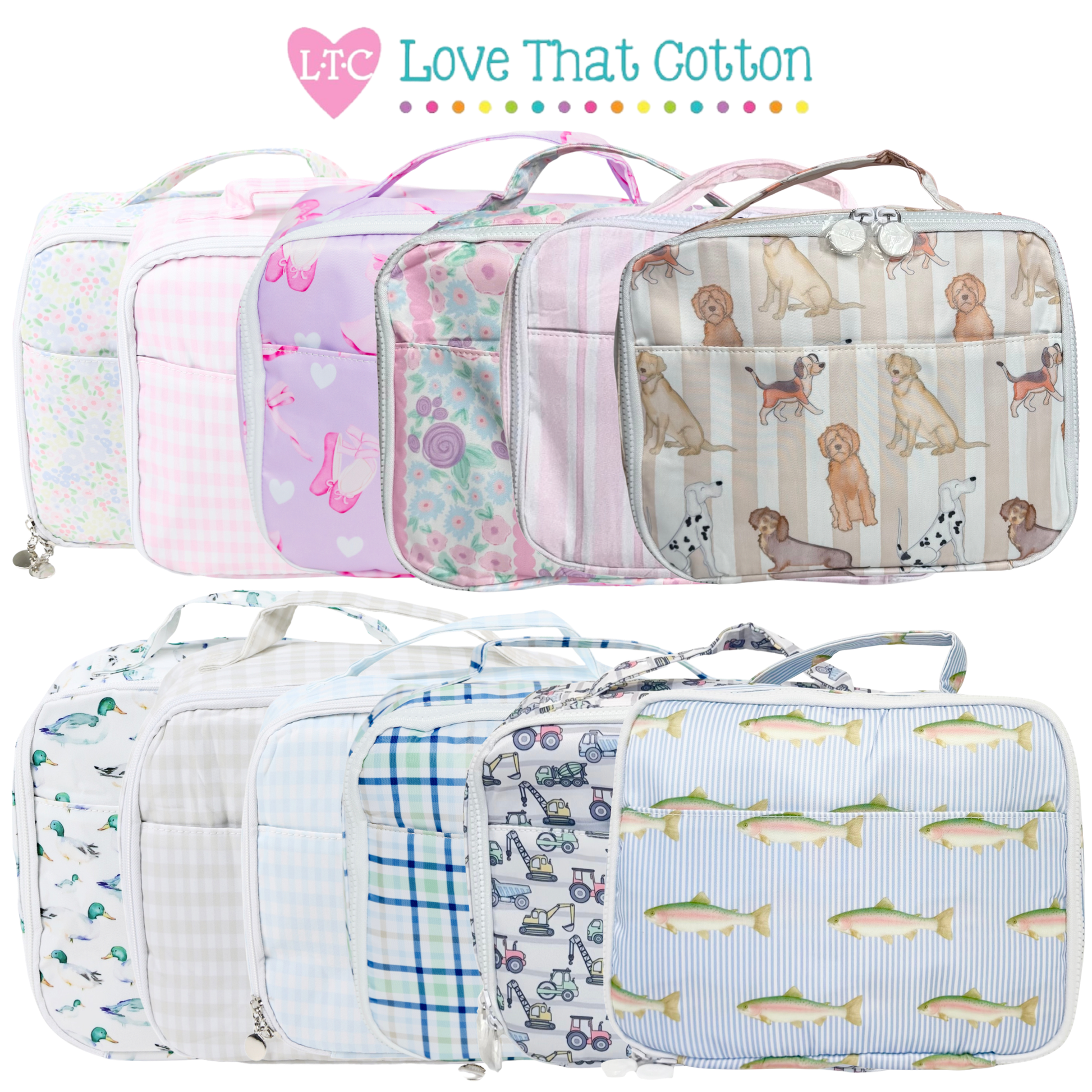 Nylon Lunchbag: Ducks