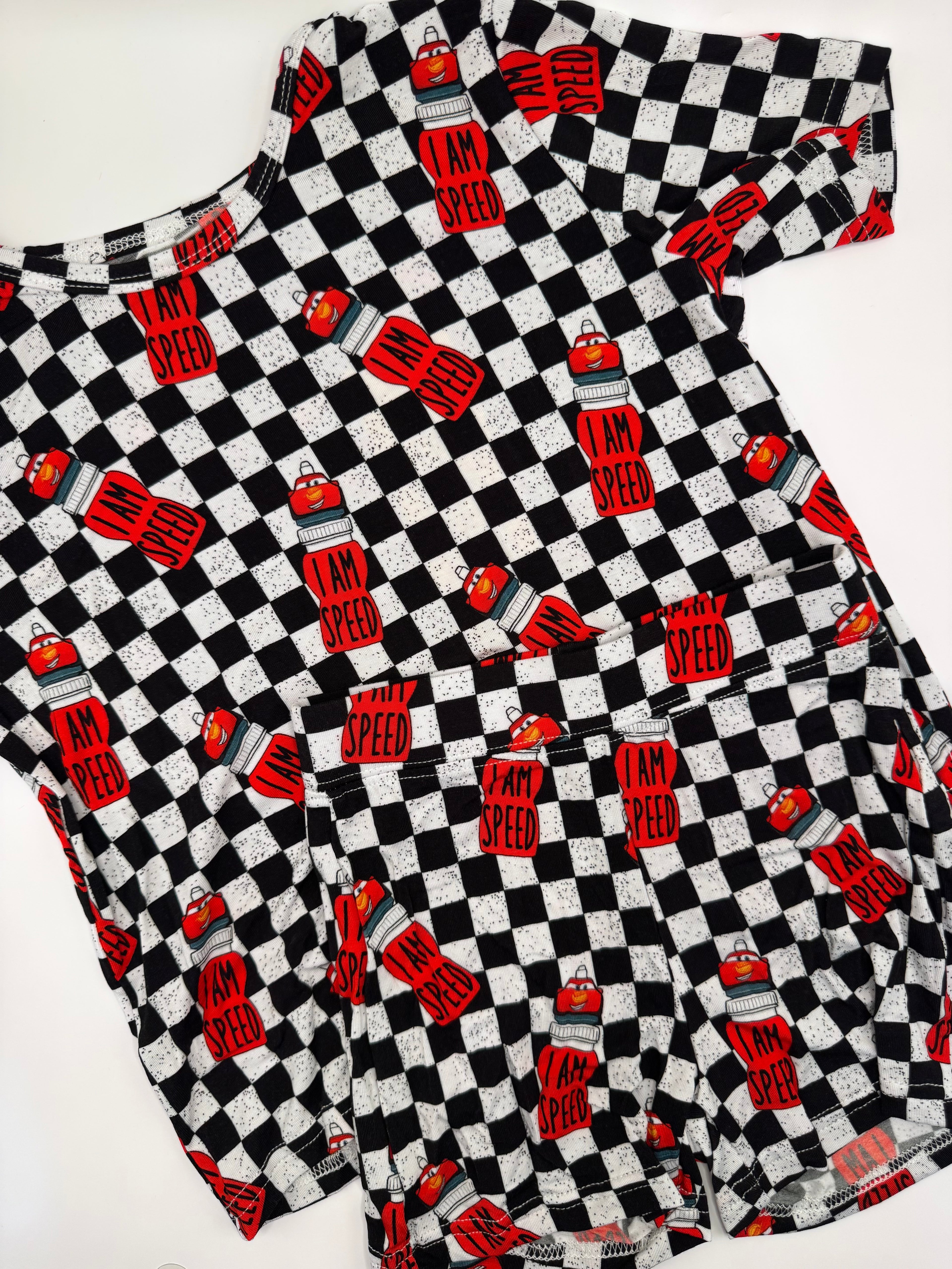 I Am Speed Biker Bamboo Set