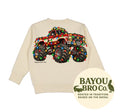 Lit Monster Truck Sweatshirt Drop 9