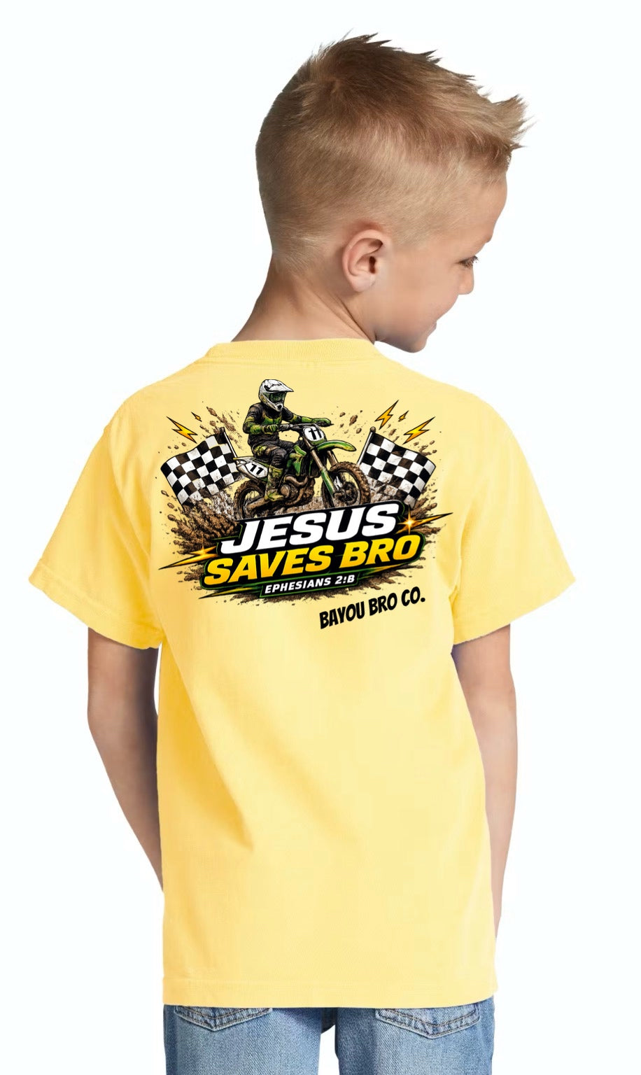 Jesus Saves Bro Graphic Tee