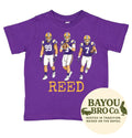 LSU Football Personalized Tee