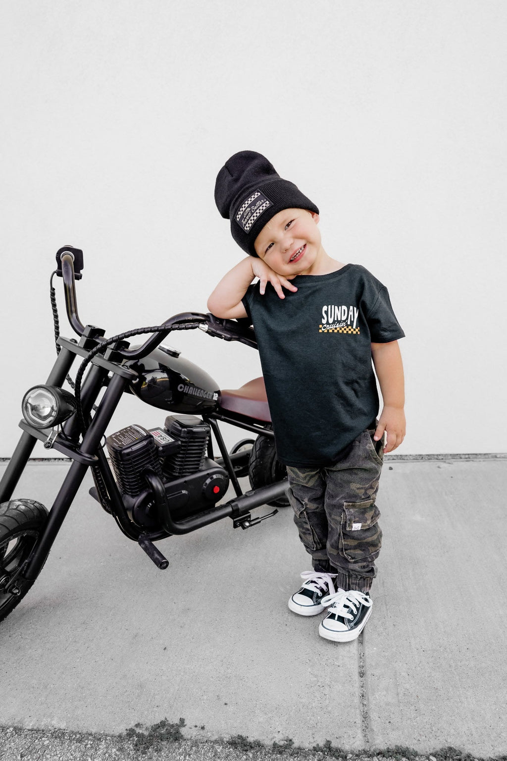 Sunday Crusin'-Graphic Bamboo Tee-