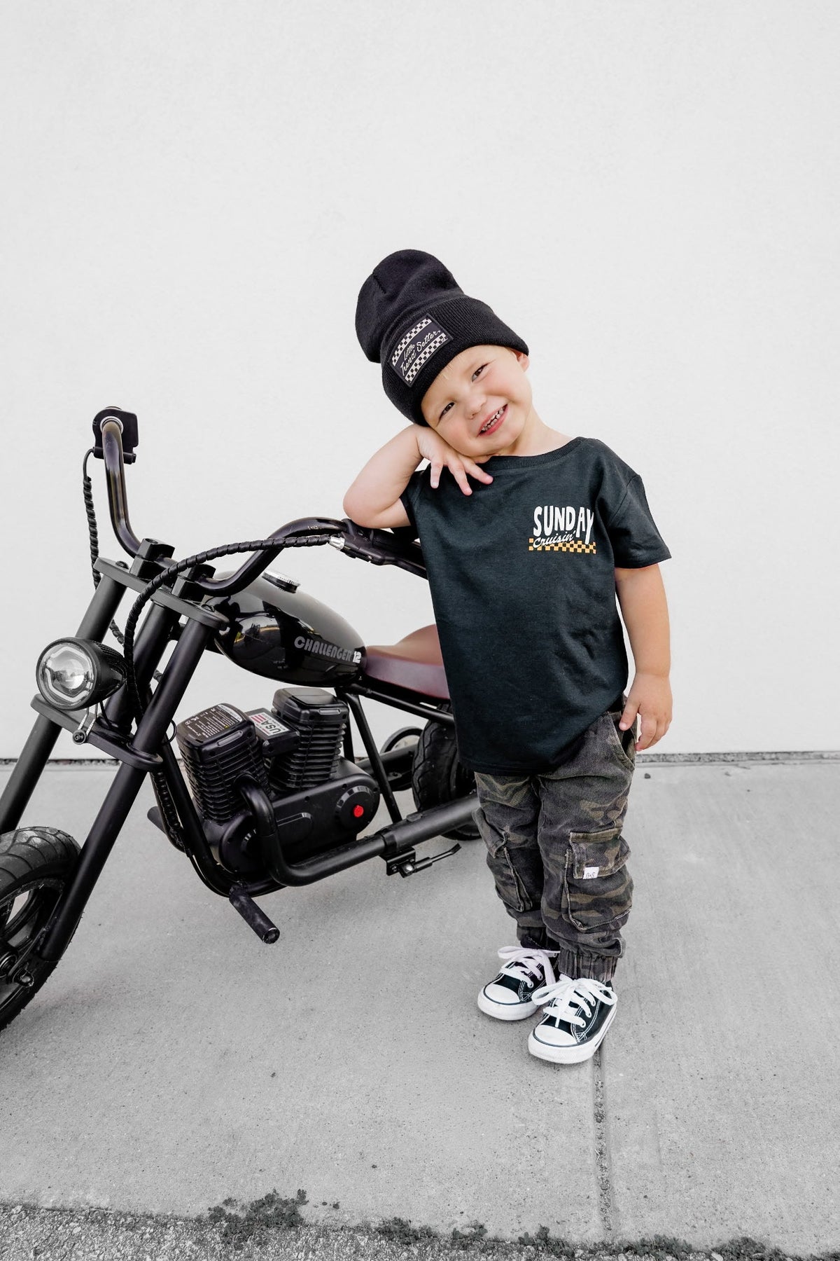 Sunday Crusin'-Graphic Bamboo Tee-
