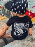 Wheelies over Feelies