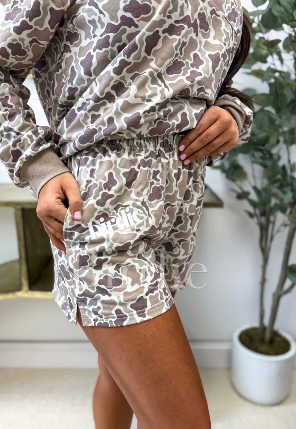 BIRDIE Long Sleeve Duck Camo Set