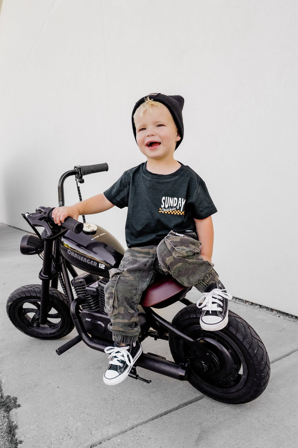 Sunday Crusin'-Graphic Bamboo Tee-