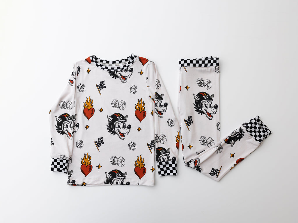 Wild at heart-AK Dreamers Bamboo 2PC PJ’s