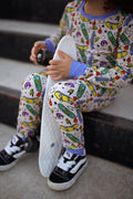 Skate & Snooze-AK Dreamers Bamboo zipper PJ’s