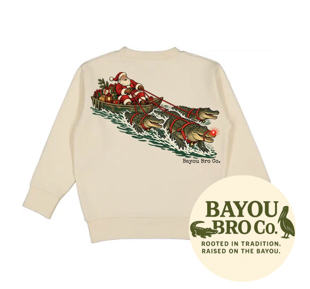 Santa and his Gators Sweatshirt Drop 9