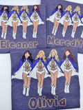 LSU Tiger Girls Personalized Tee