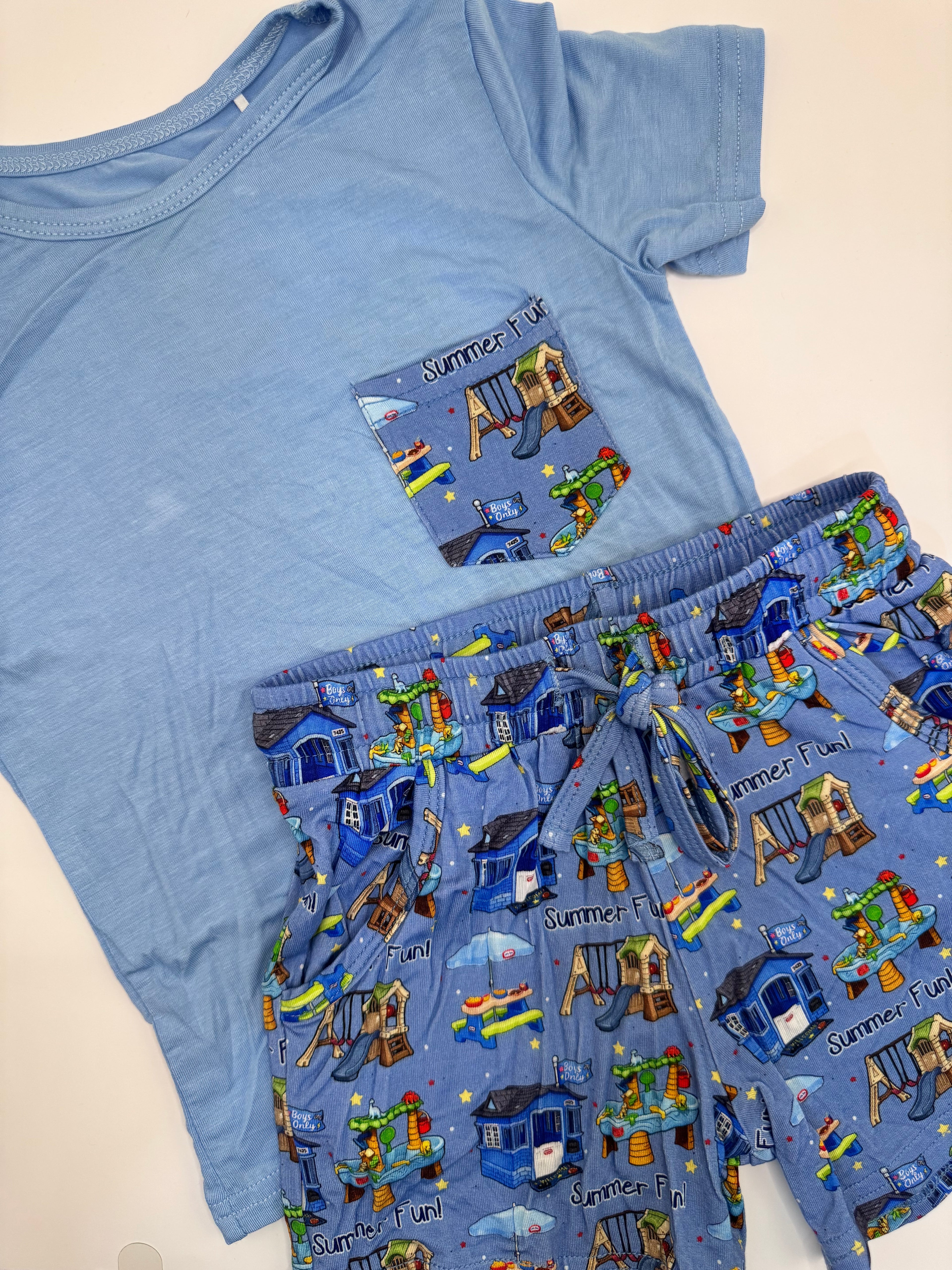 Boys Only Bamboo Set