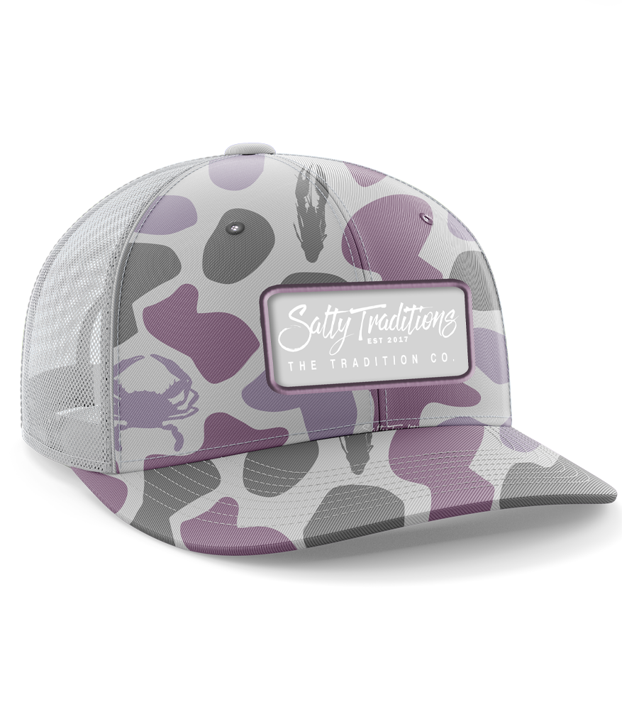 Dock Side Camo Pink Hat