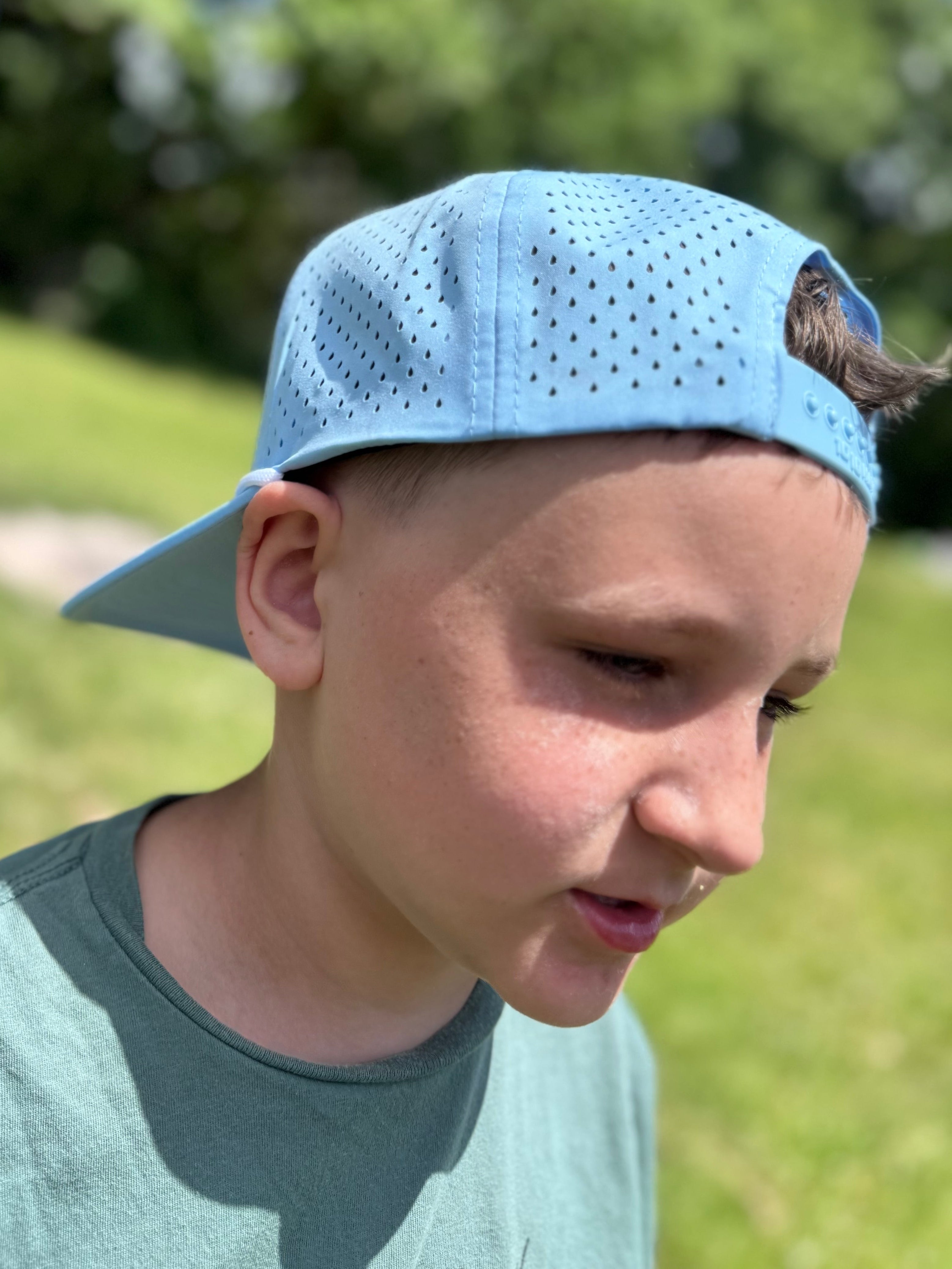 Blue Branded Bayou Bro Co Performance Hat