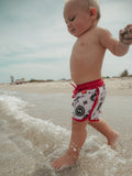 All gas retro hybrid swim-RED RTS