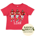 Georgia Football Personalized Tee