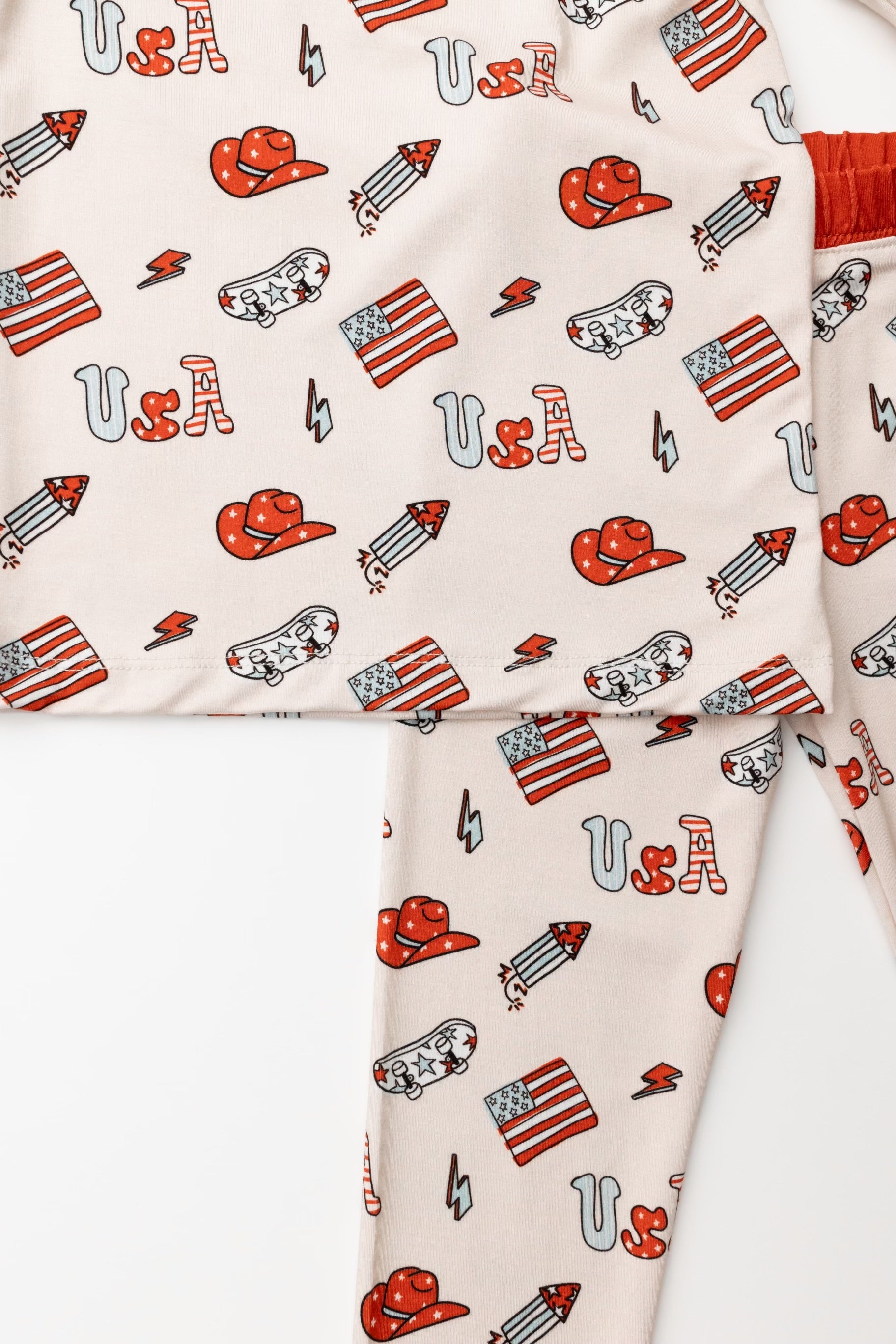 USA Retro—2PC AK DREAMERS PJS