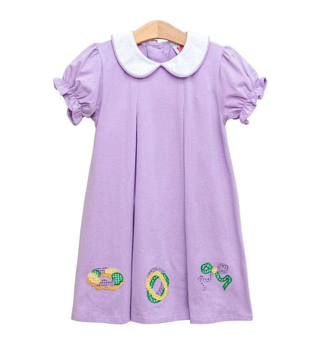 Mardi Gras Pleat Dress