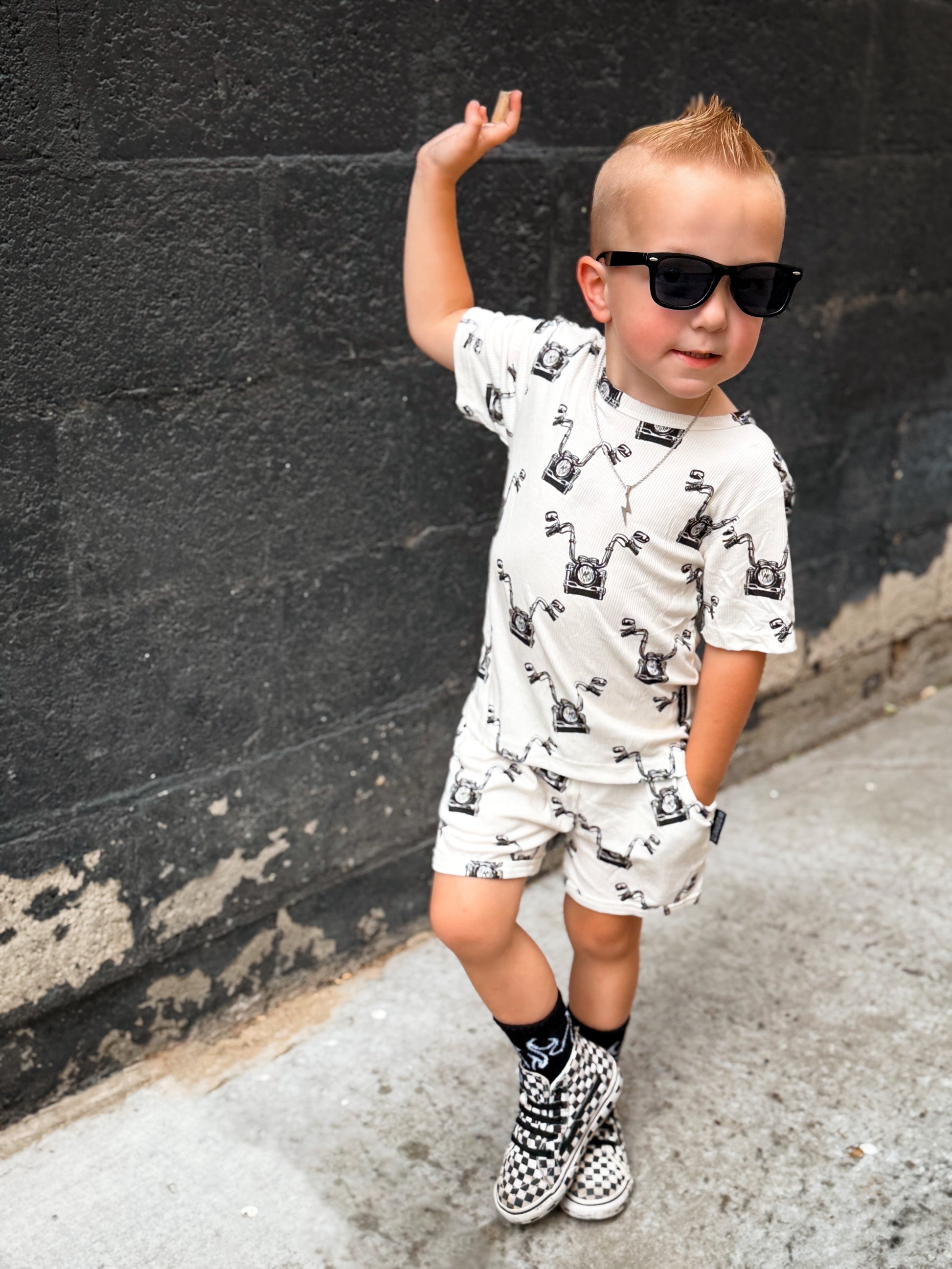 All gas-Ribbed Bamboo set