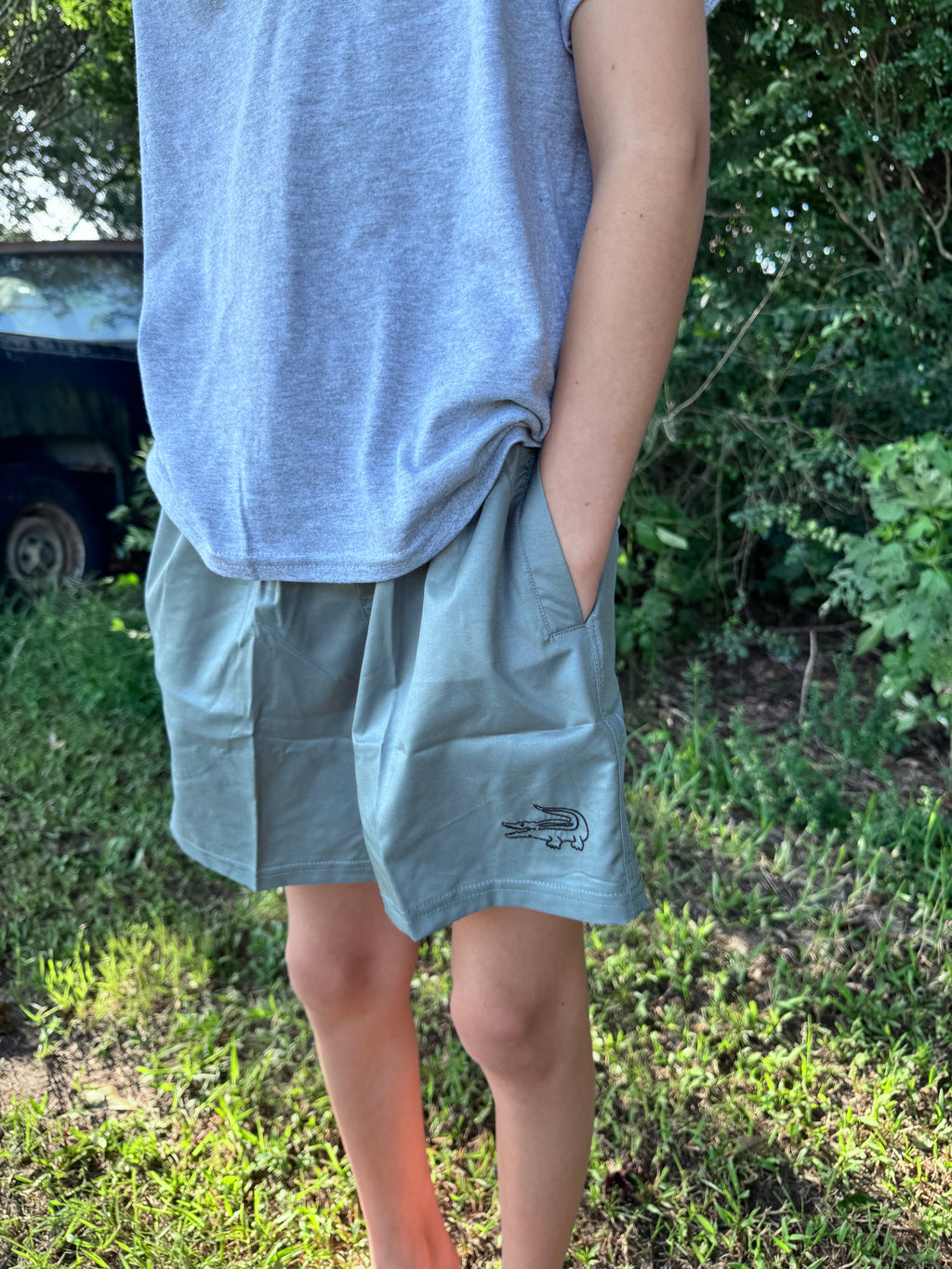 Southern Basics Performance Shorts Grey