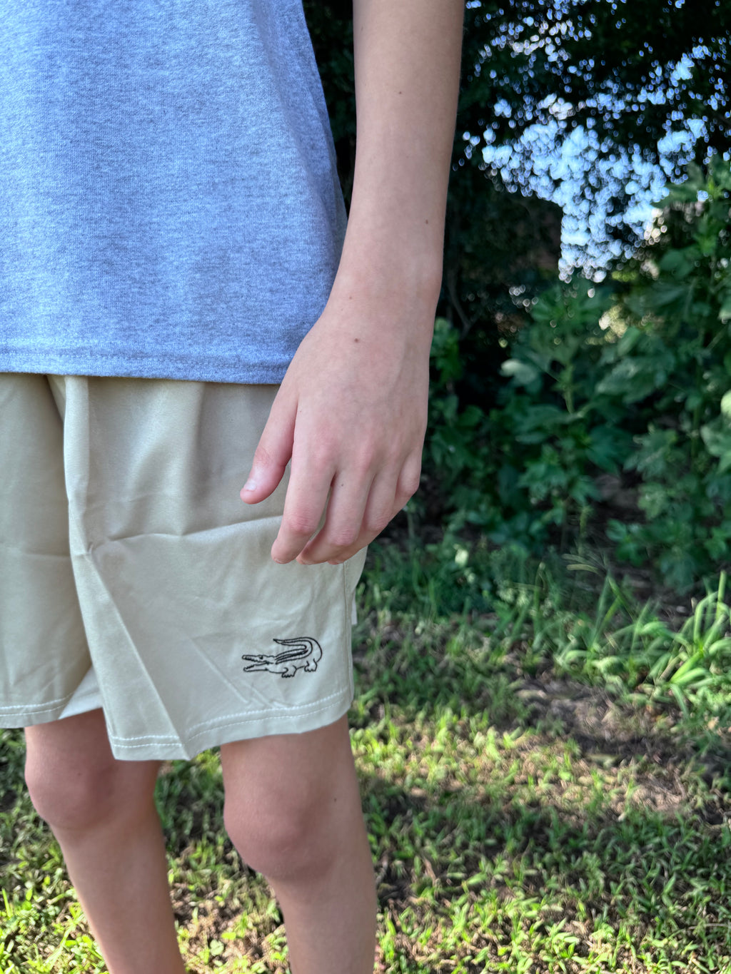 Southern Basics Performance Shorts Khaki