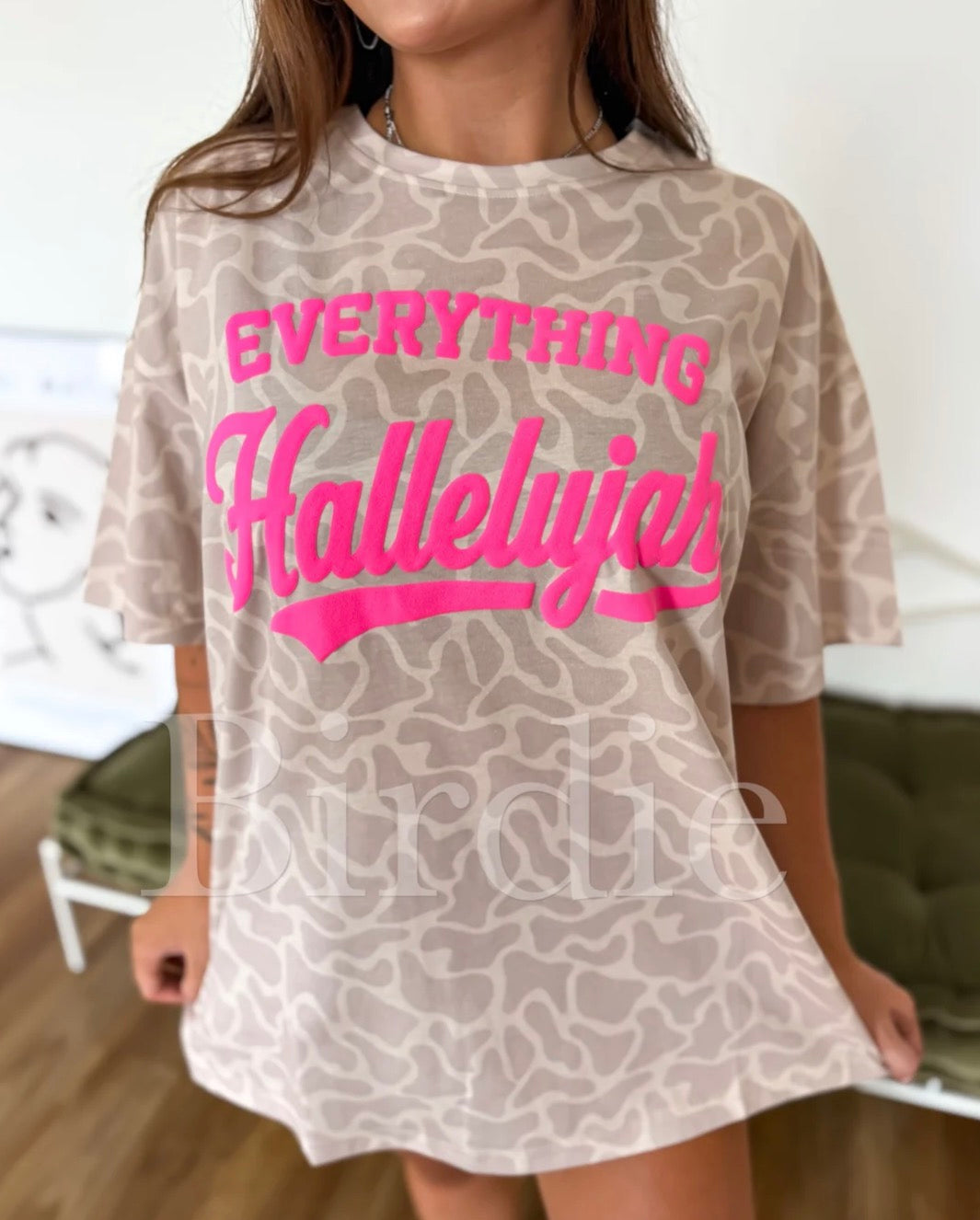 BIRDIE Everything Hallelujah Vinyl Tee