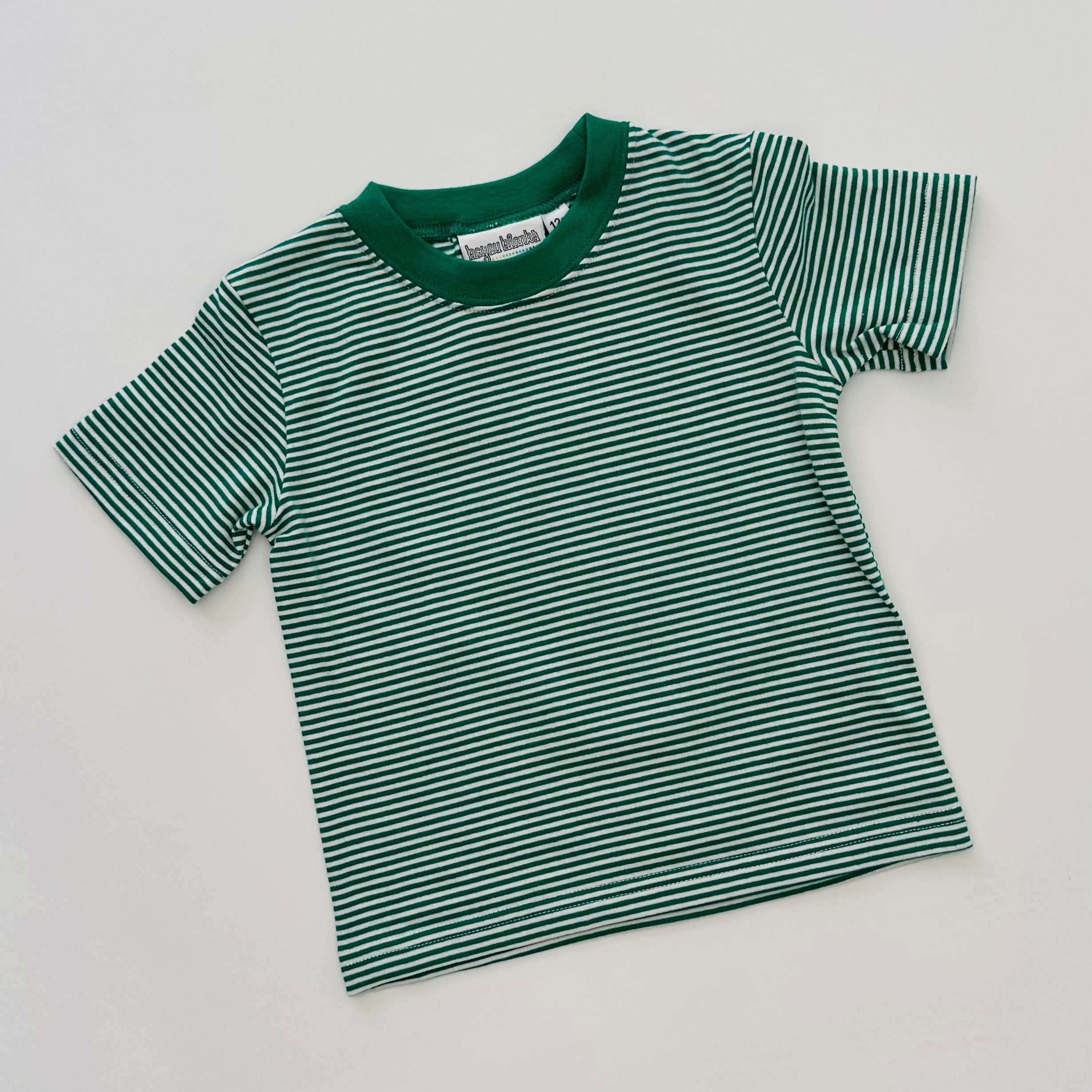 Knit Stripe Short Sleeve Shirt