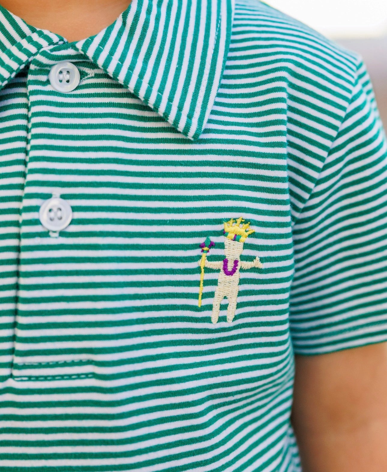 King Cake Baby Polo