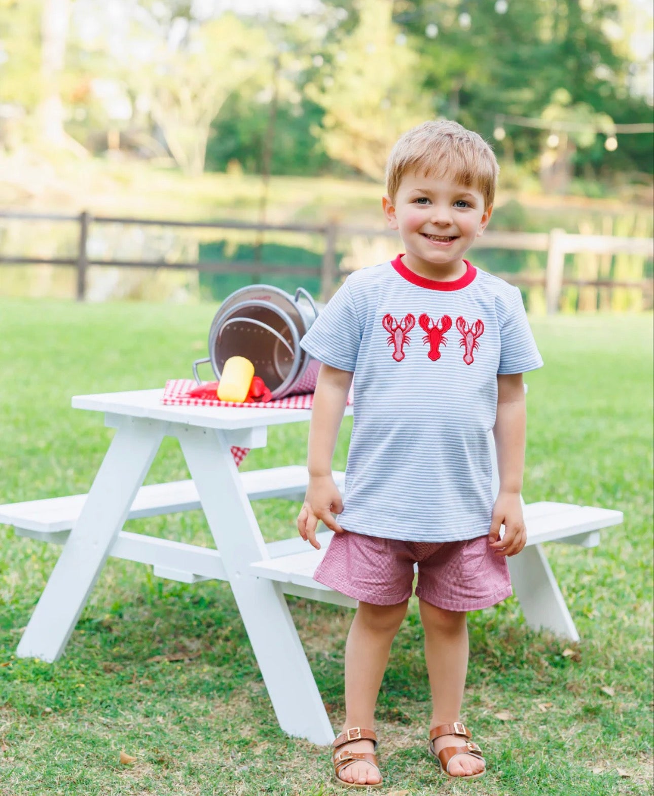 Crawfish Appliqué Set