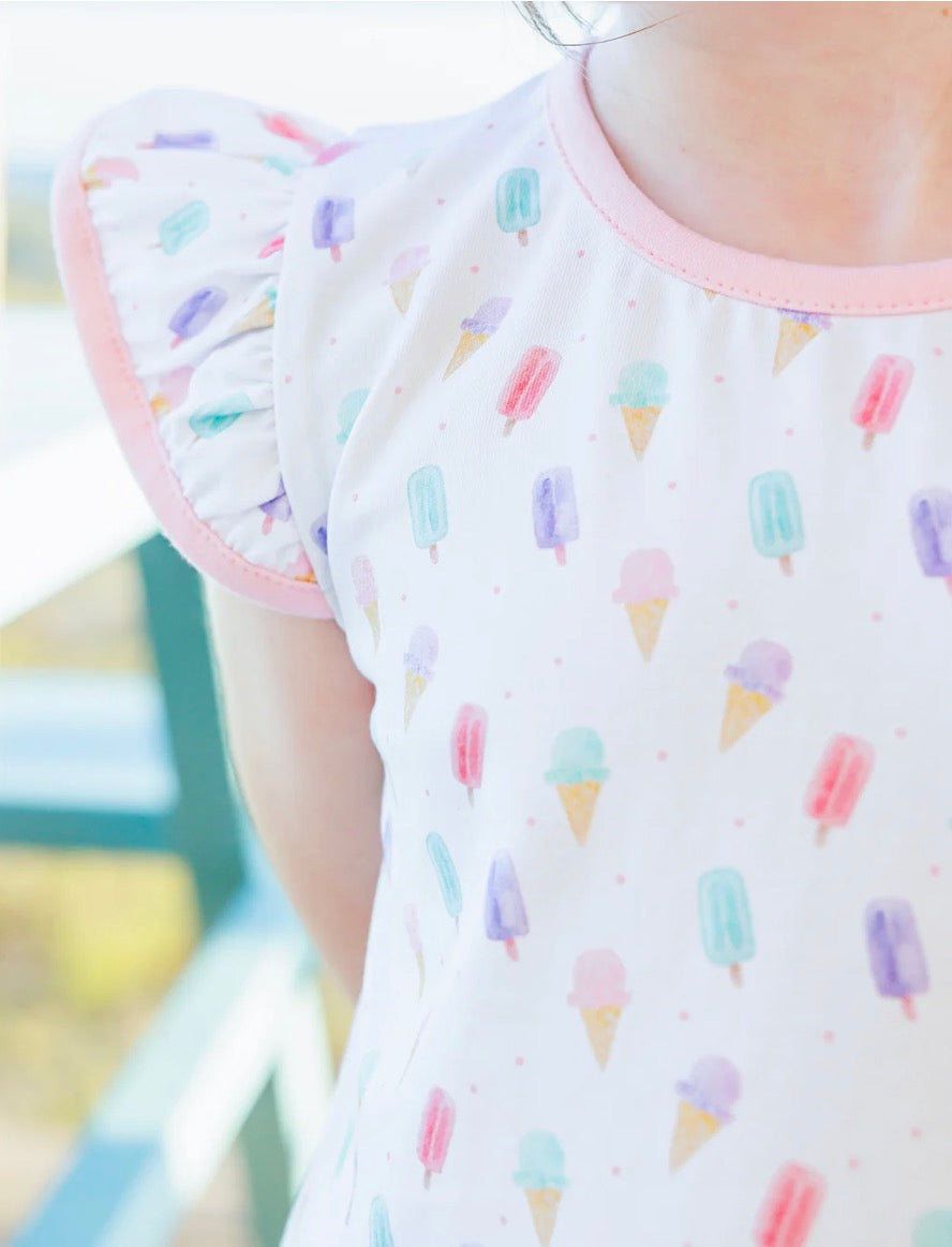 Summertime Sweets Ruffle Pocket Dress EXTRAS