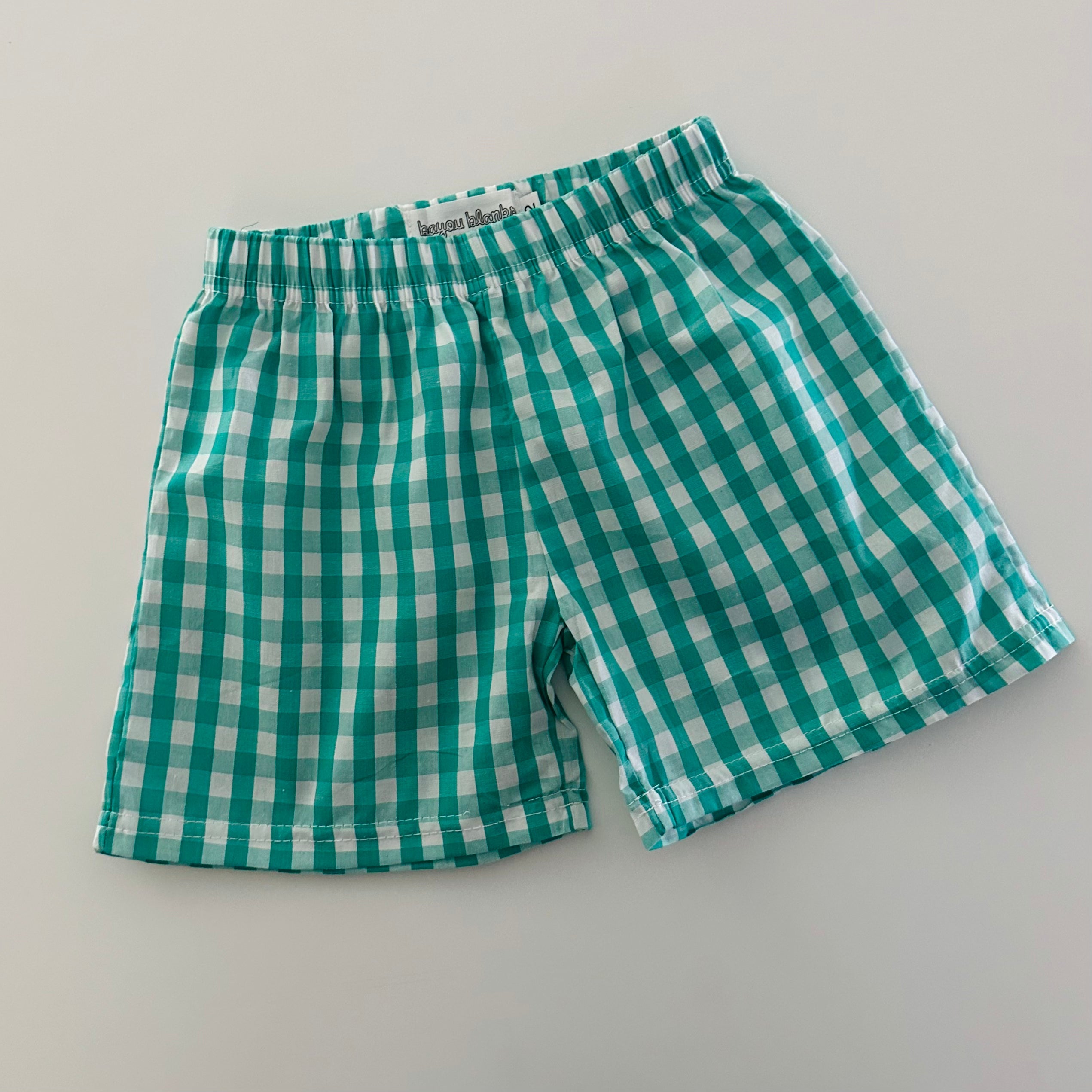 Gingham Shorts