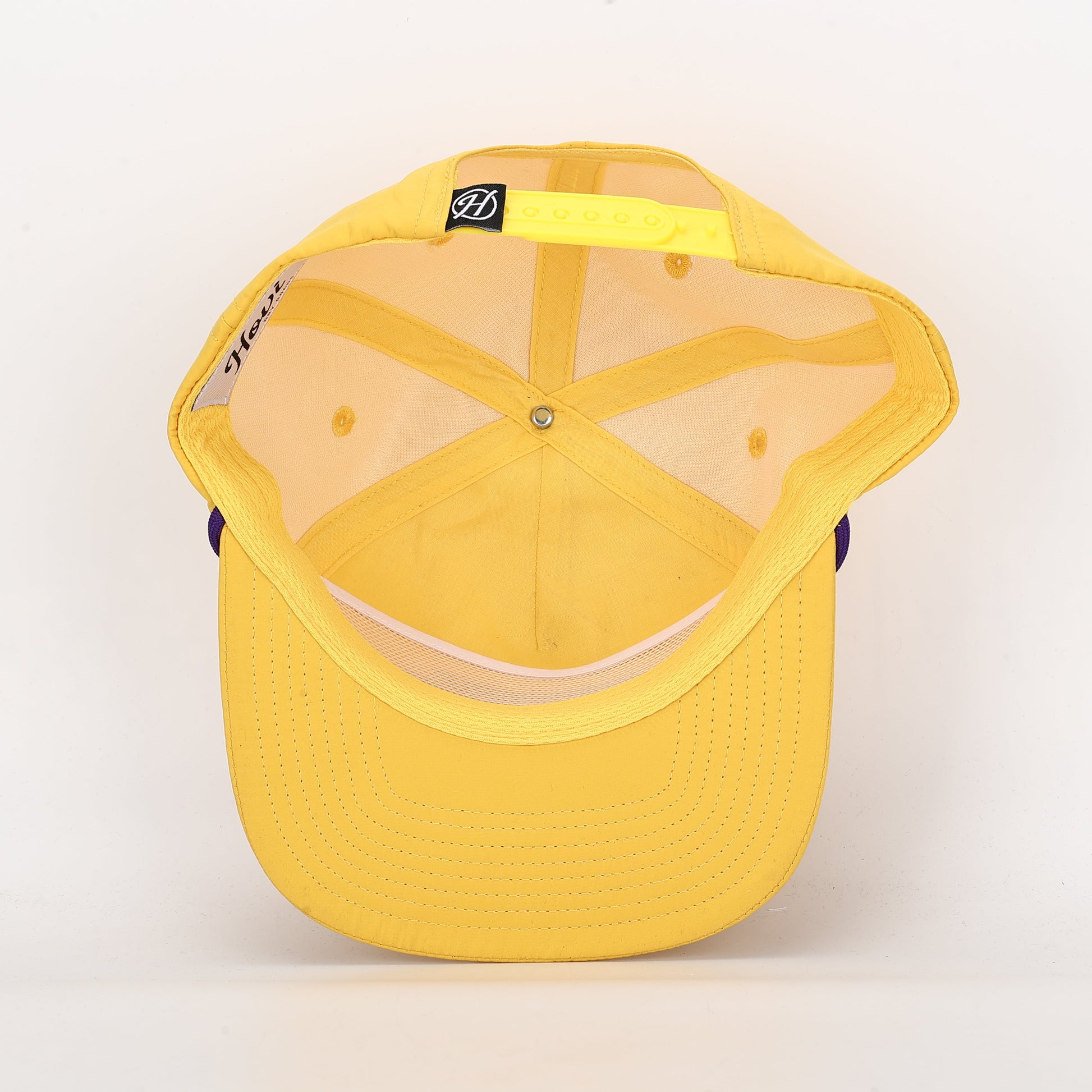 Bayou Bengals LSU  Nylon Rope Hat - Yellow/Purple