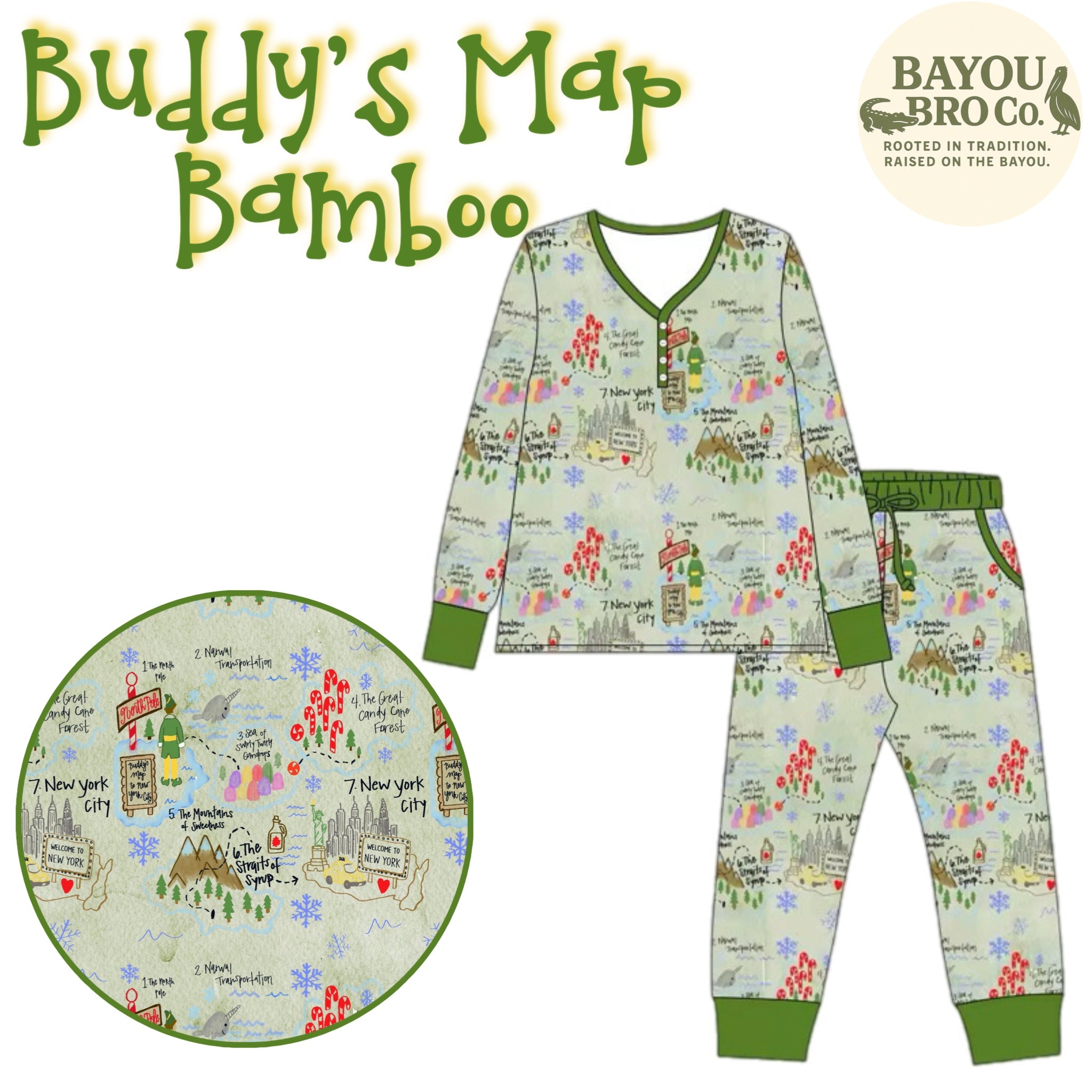Buddy’s Map Bamboo Mom Set ETA OCT