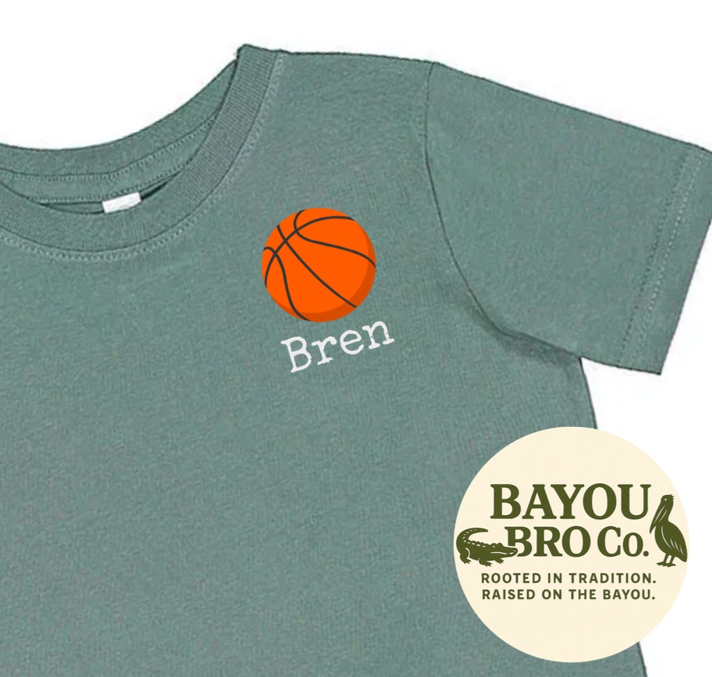Basketball Name Tee