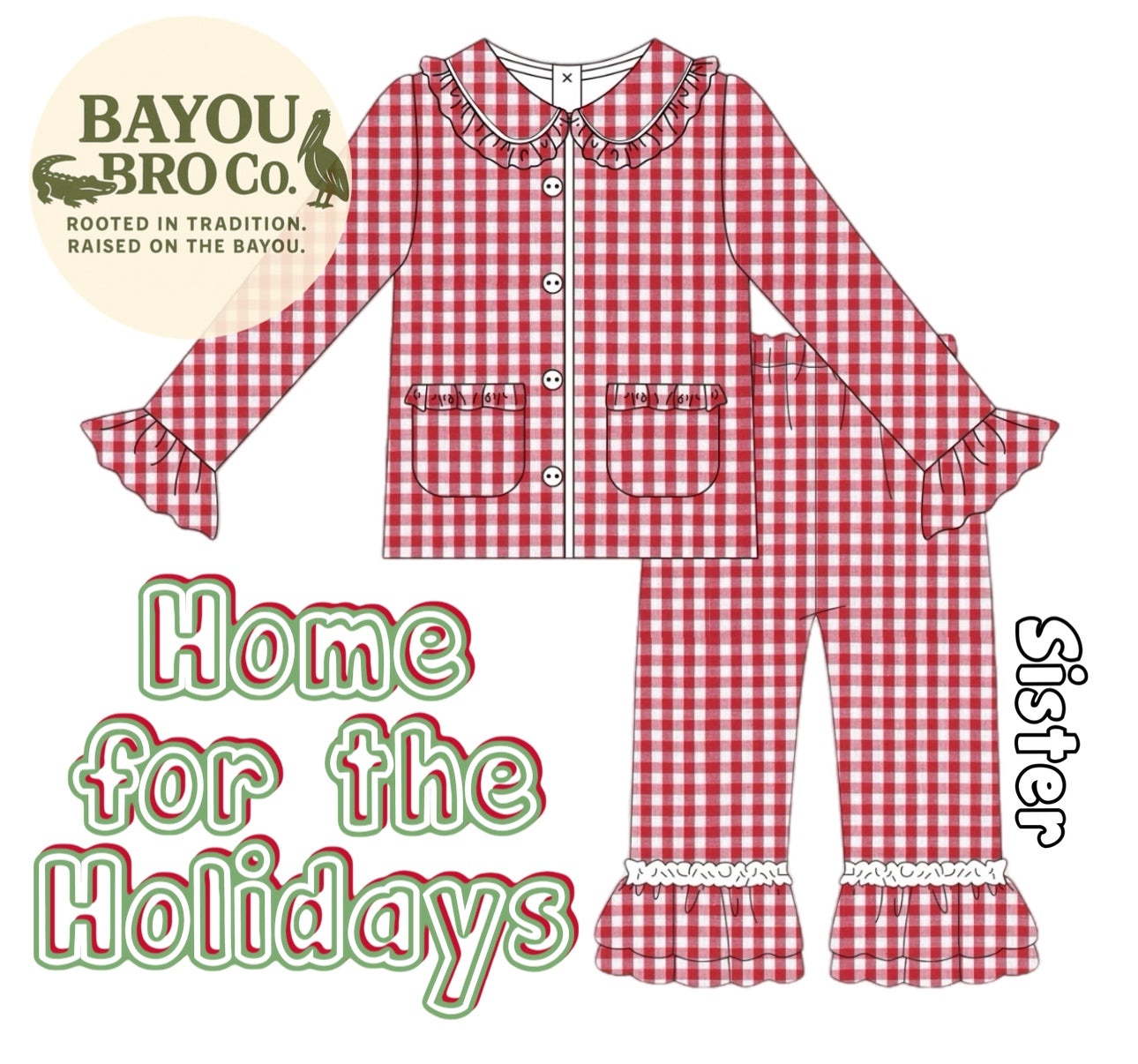 Home for the Holidays Girl set PREORDER *ETA NOV