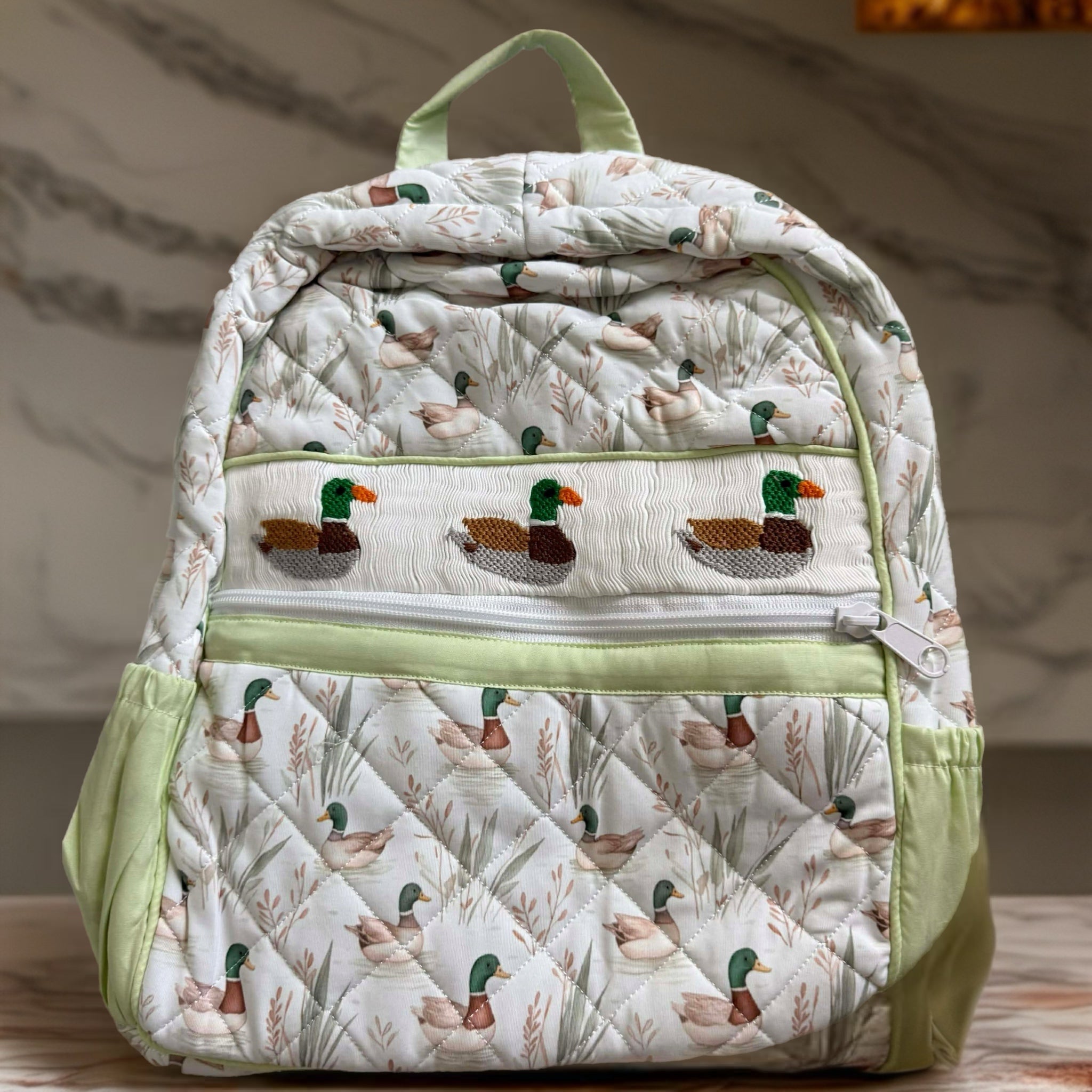 Smocked Duck Backpack