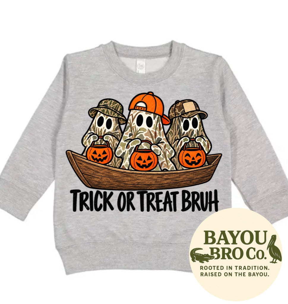 Trick R Treat Bruh Boy Sweatshirt Drop 7