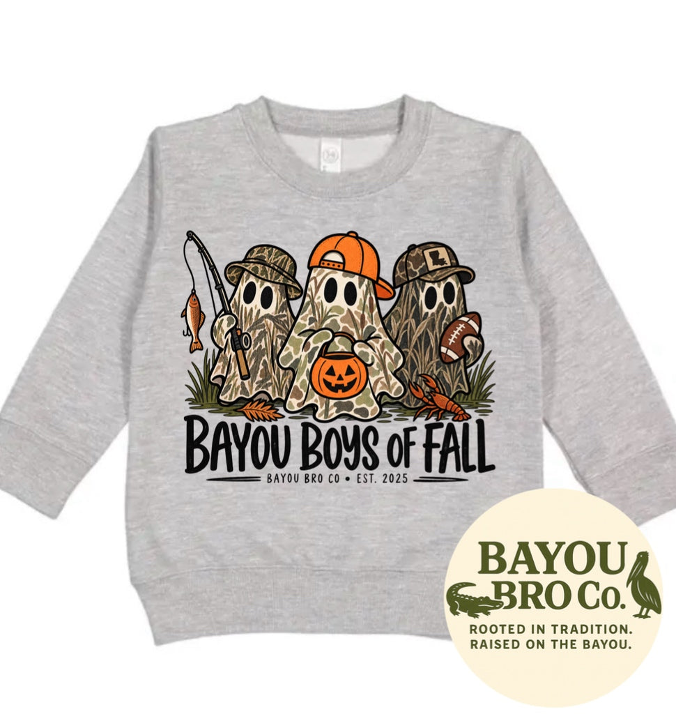 Bayou Boys of Fall Sweatshirt Drop 7