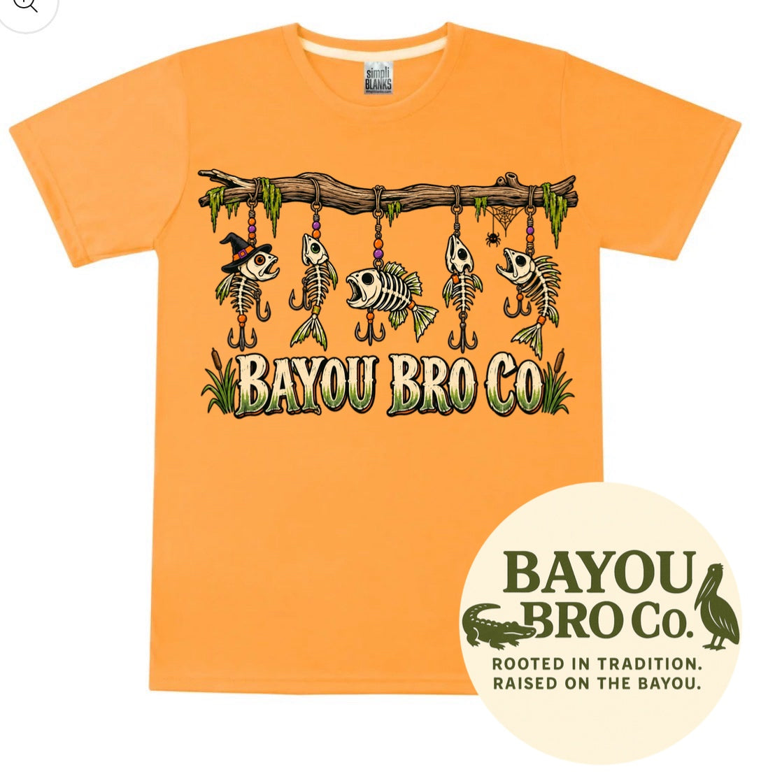 Skelly Fish Bayou Bro Co Drop 7
