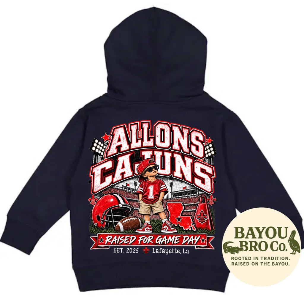 Allons Cajuns UL Hoodie Drop 7