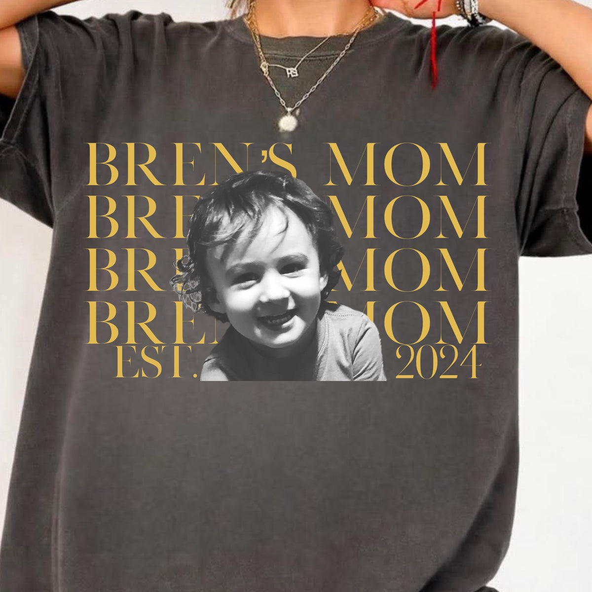 Personalized Mom Tee
