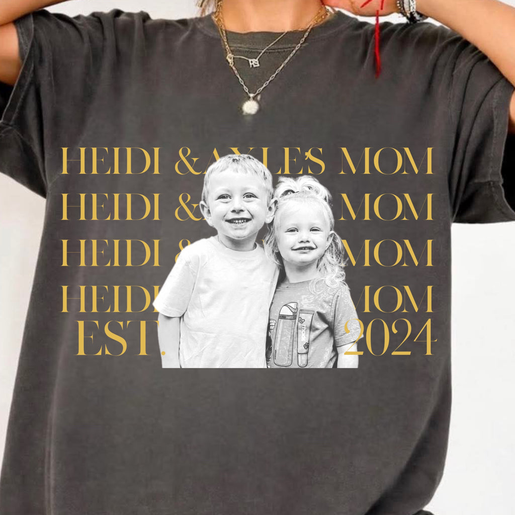 Personalized Mom Tee