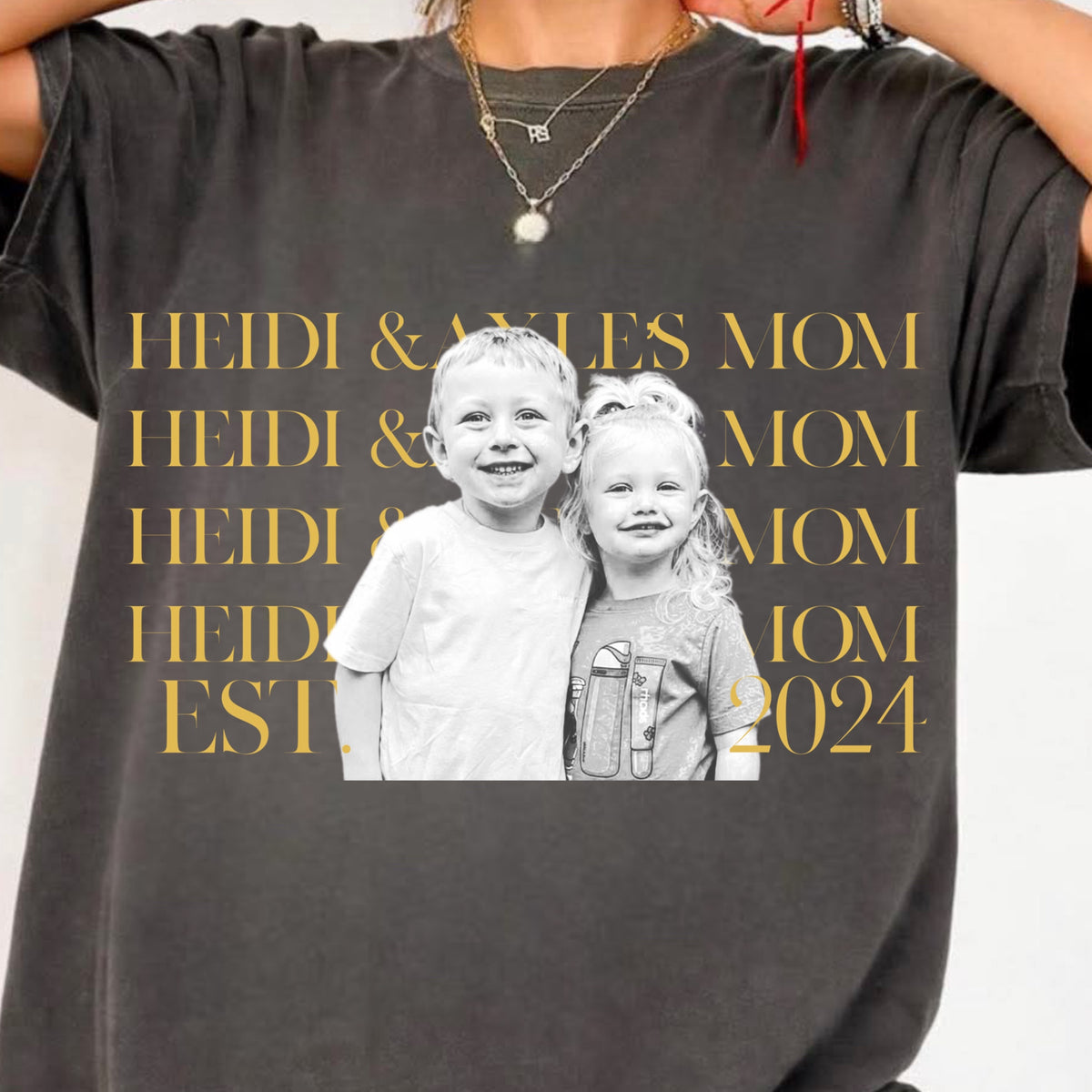 Personalized Mom Tee