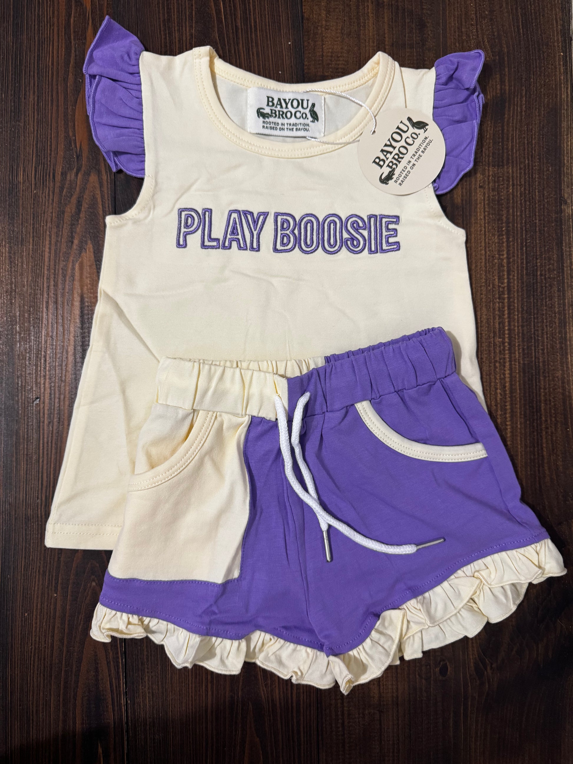 PLAY BOOSIE Gameday Girl Ruffle Set