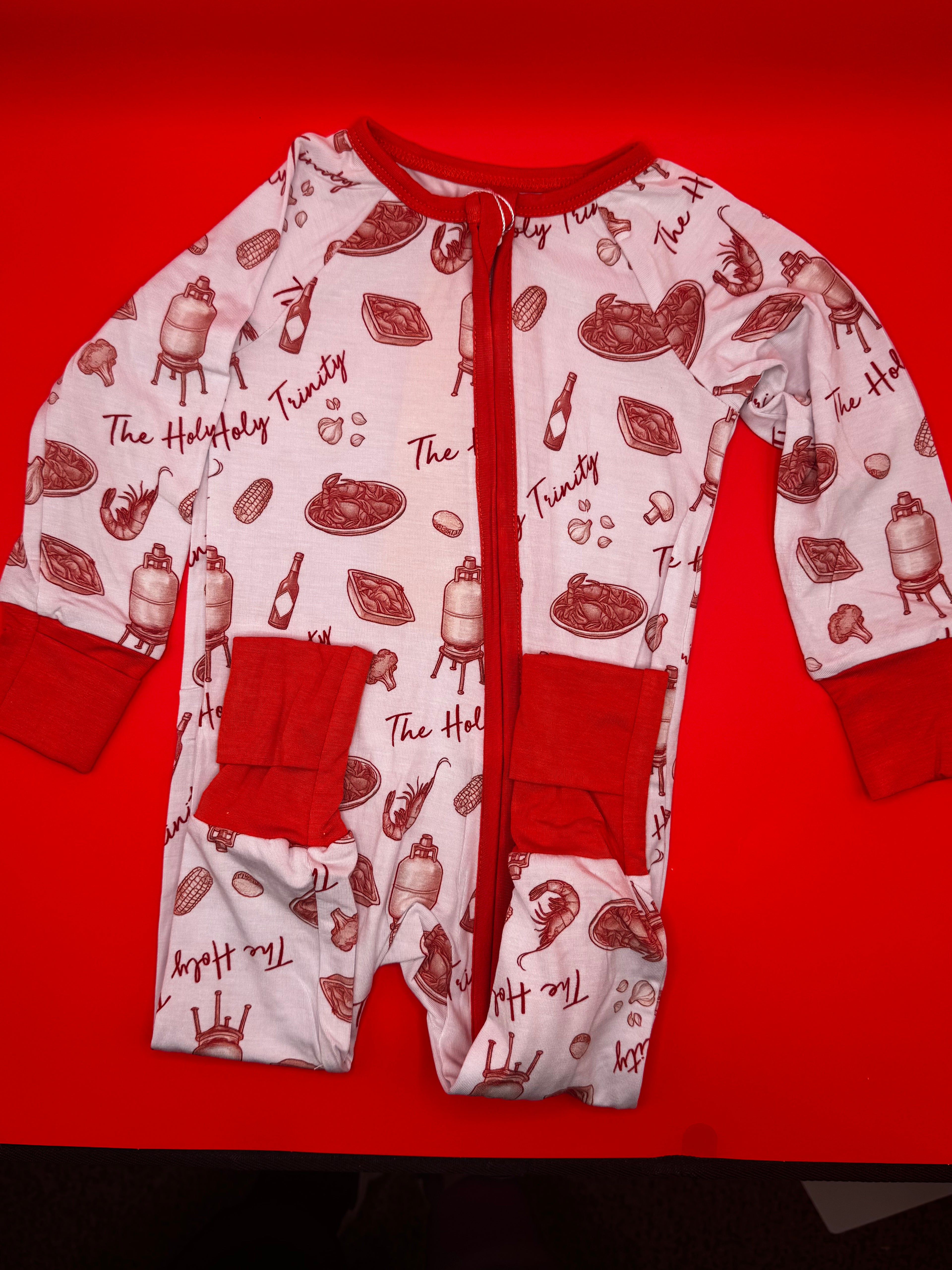 Bayou Holy Trinity Toile Bamboo Jammies